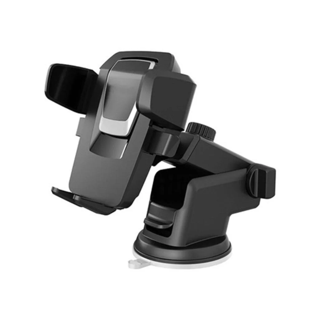 Suporte Veicular Celular Gps Universal Smartphone Ventosa Gruda Painel Carro Trava Automática Anti Queda