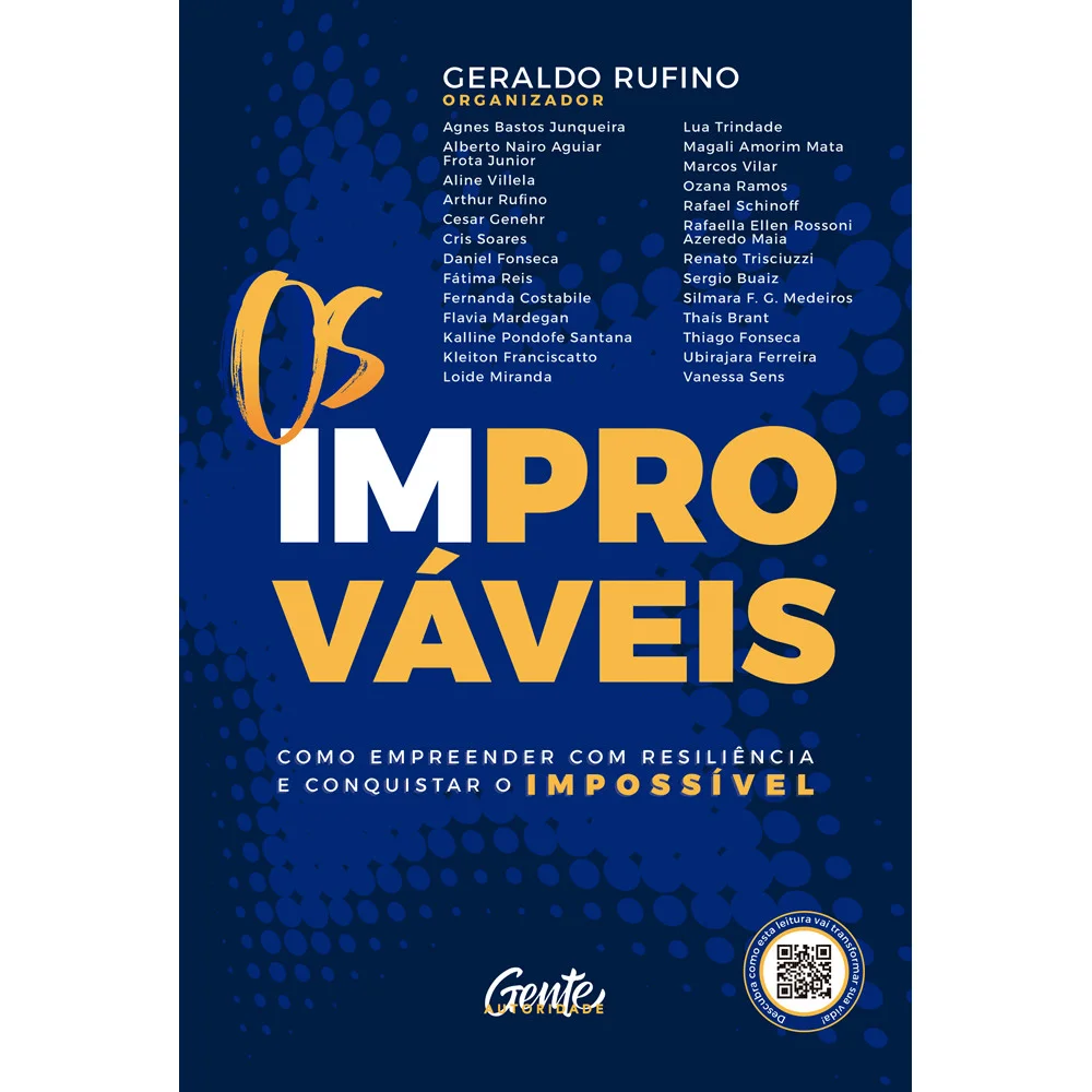 Livro - Os improváveis - Editora Gente Autoridade
