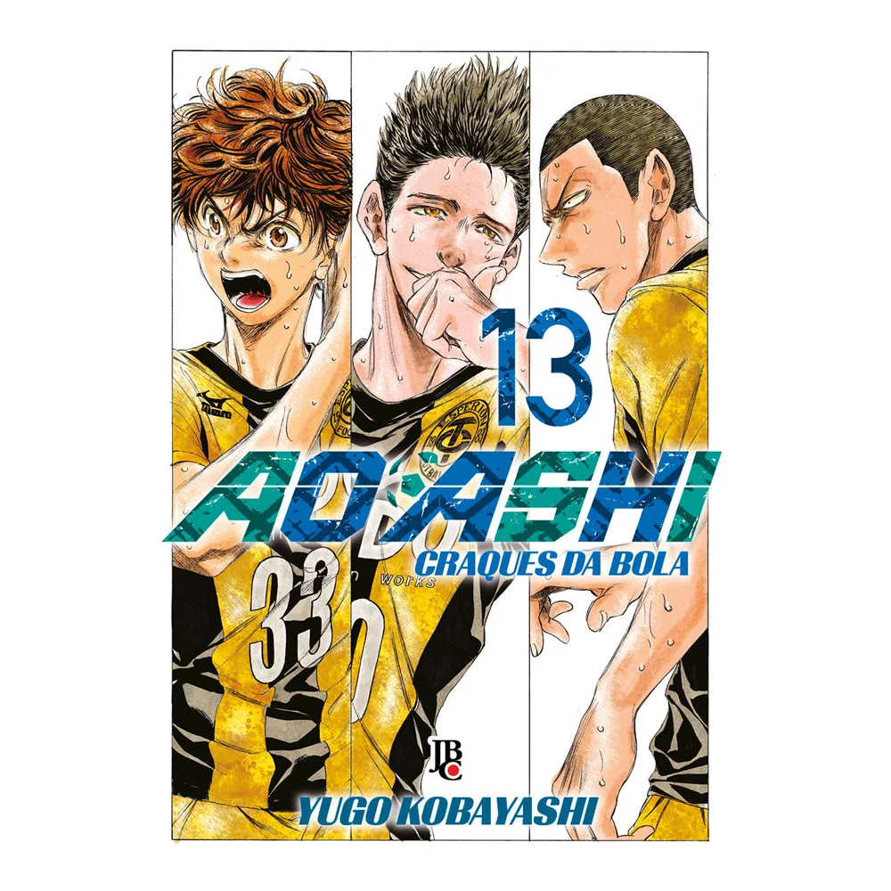Mangá - Ao Ashi Vol. 13 - por Yugo Kobayashi - Editora JBC