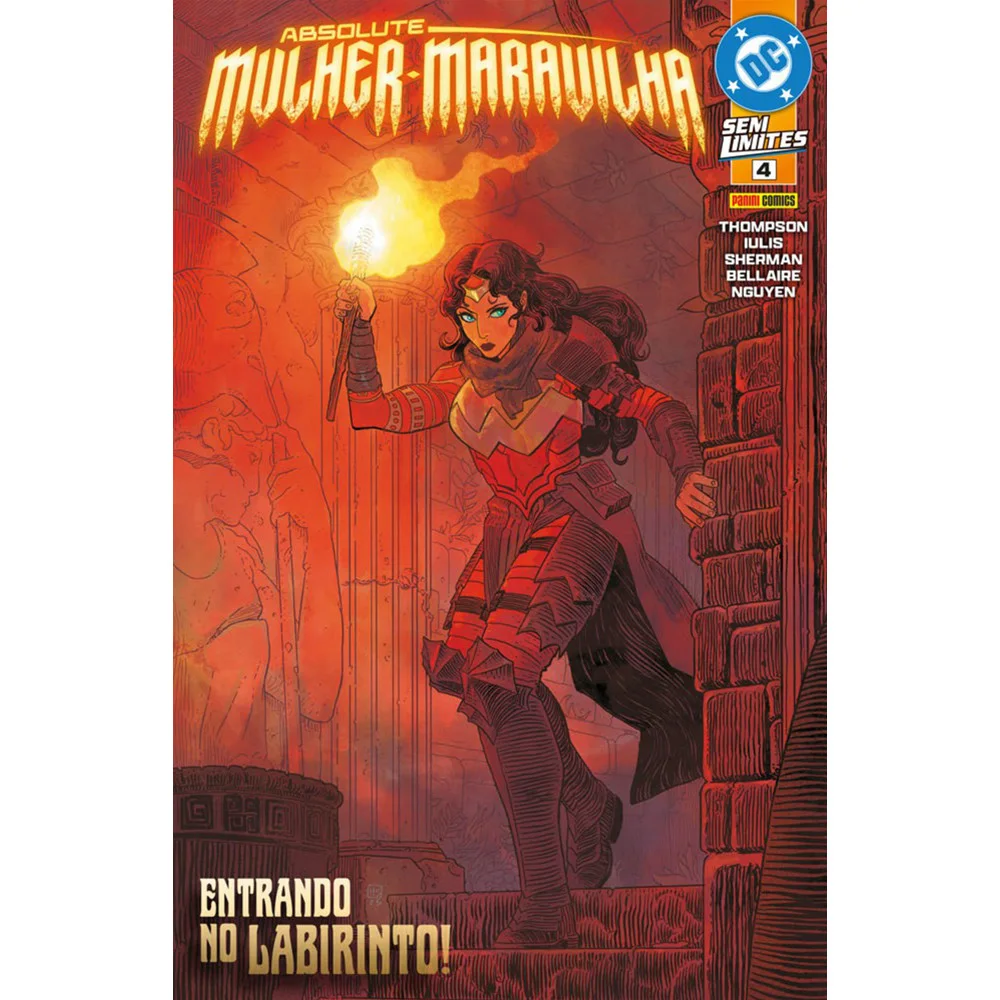 DC - Absolute Mulher-Maravilha 04 - Novo/Lacrado - Editora Panini -