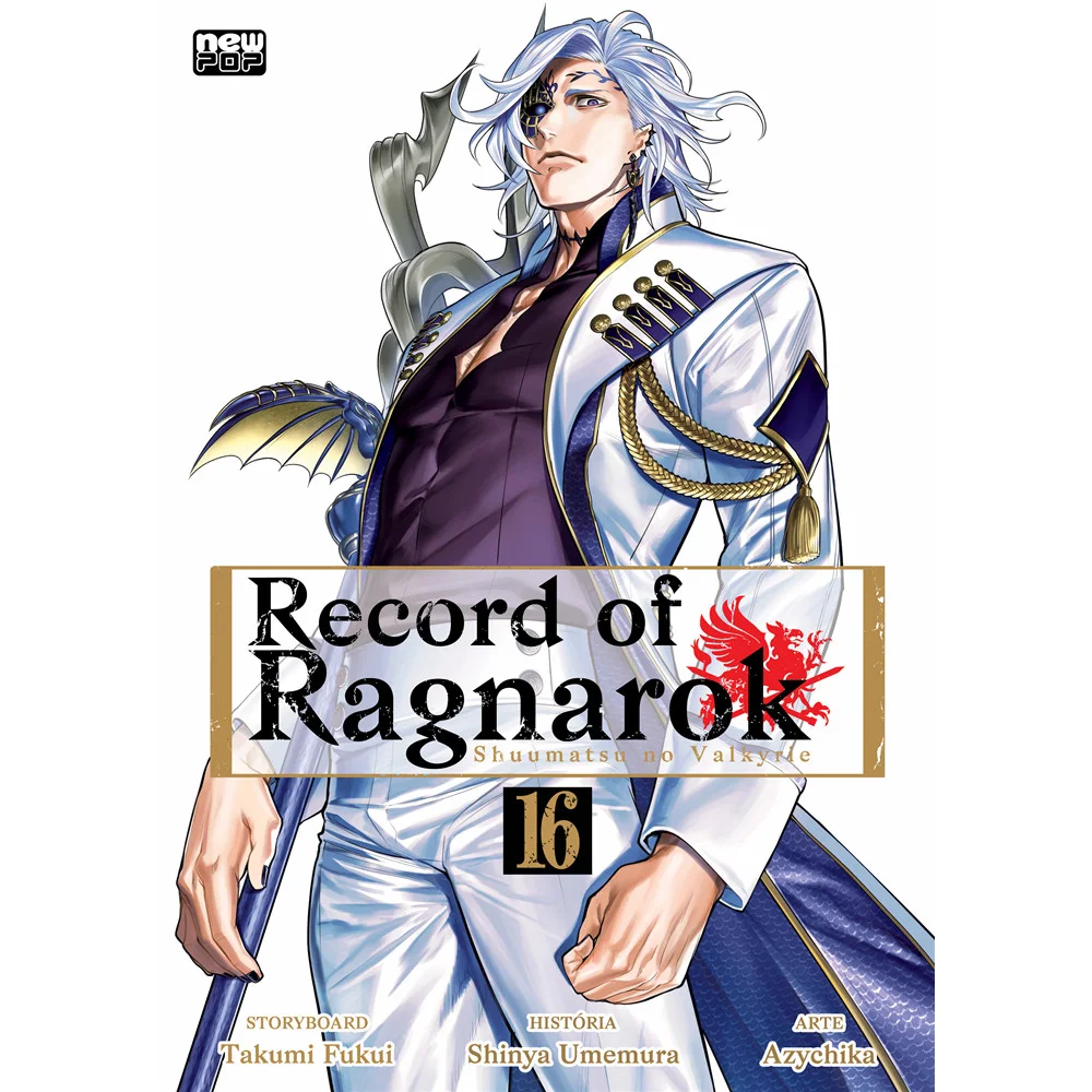 Mangá - Record of Ragnarok: Volume 16 (Shuumatsu no Valkyrie) - Editora New Pop