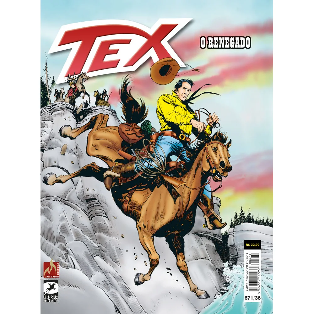Comics - Tex 671 - por Claudio Nizzi - Mythos Editora