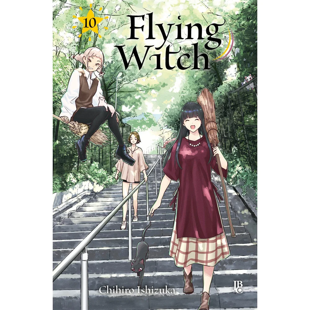 Mangá - Flying Witch Vol. 10 - por Chihiro Ishizuka - Editora JBC