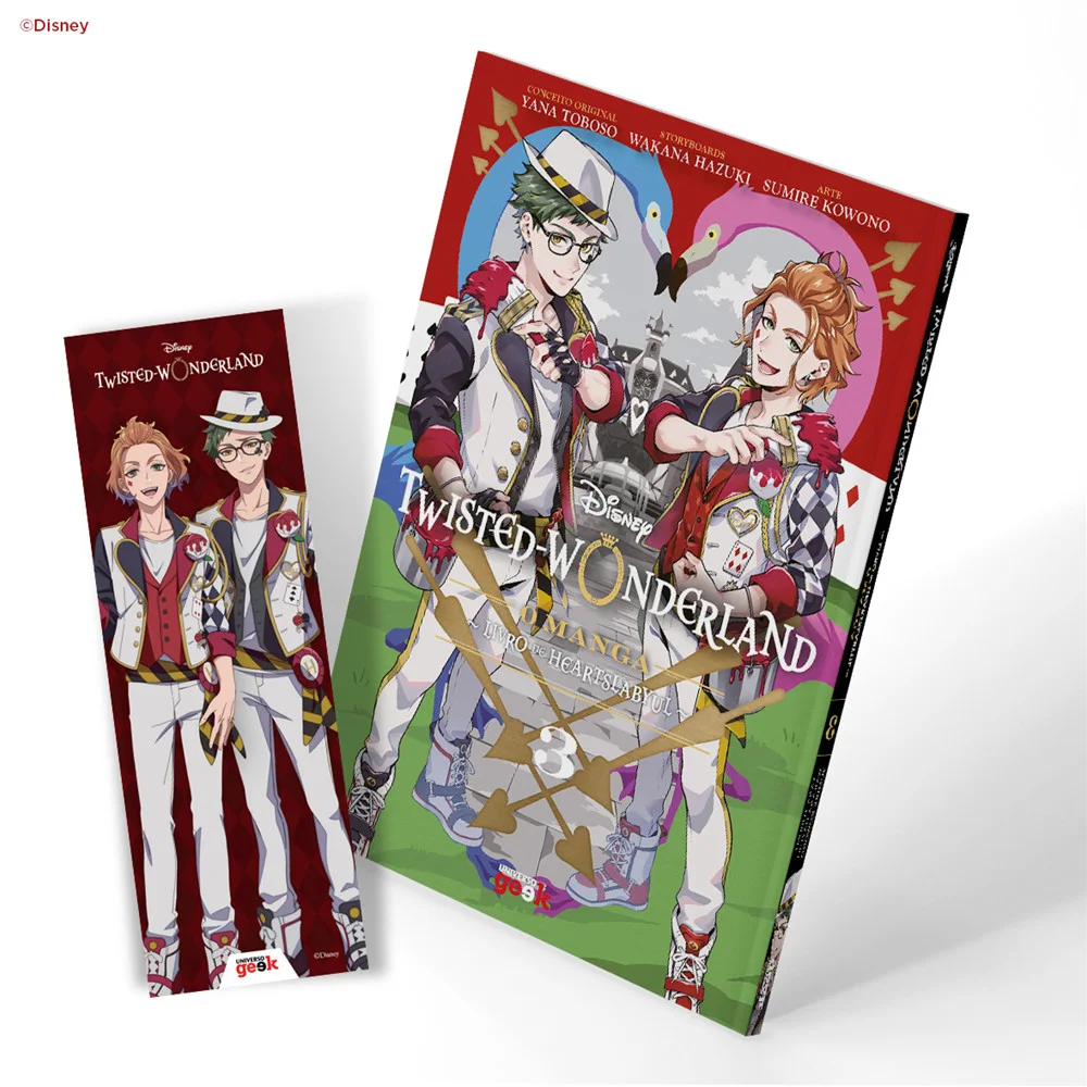Livro - Disney Twisted-Wonderland: o mangá - livro de HeartsLabyul - 3 - Editora Universo dos Livros