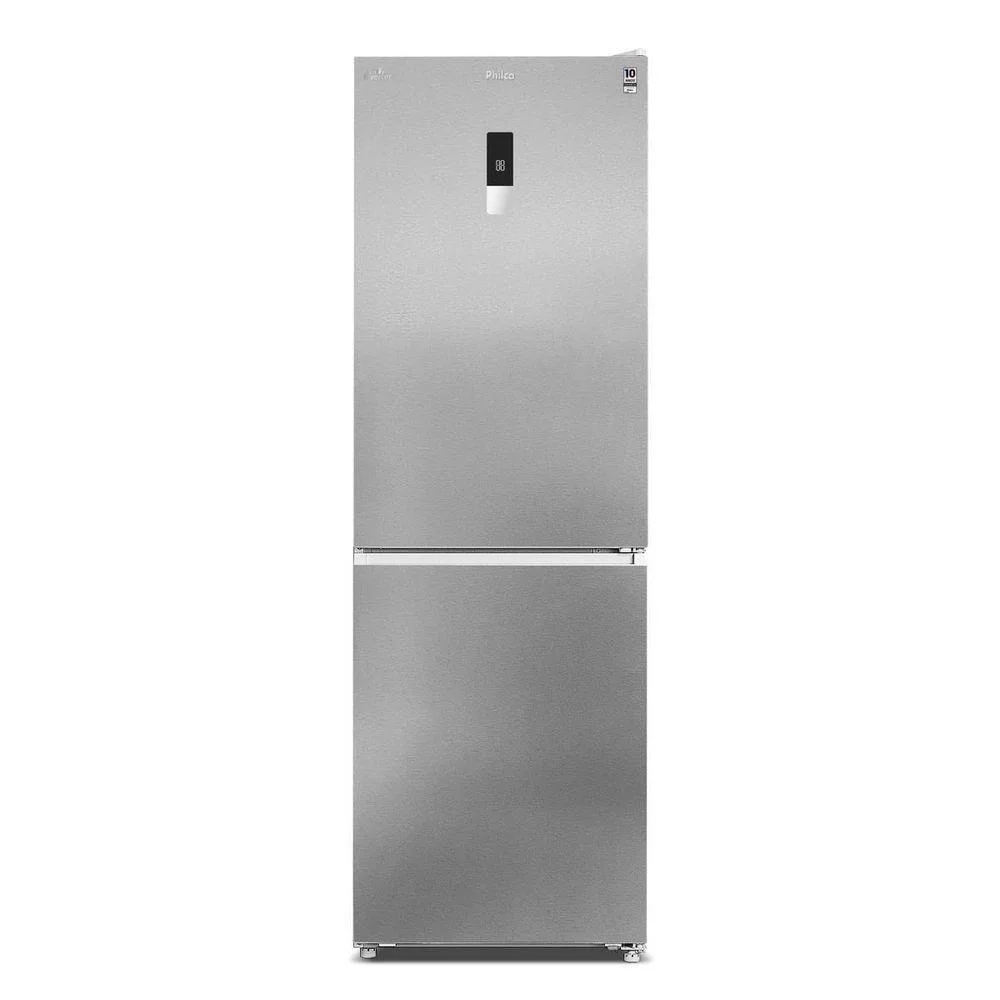 Geladeira Philco PRF40A Frost Free Inverter Duplex Inverse 409L Inox 220V